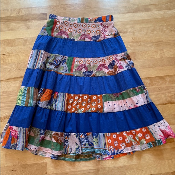 Zaket & Plover Dresses & Skirts - Zaket & Plover Bohemian Patchwork A-Line Skirt